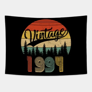 Vintage Born In 1994 30th Birthday Retro Gift 30 Year Old Tapestry