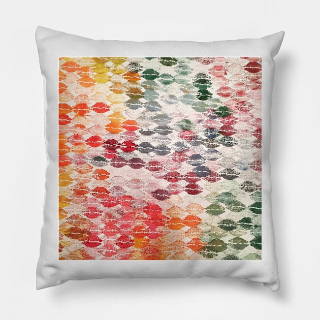 Kiss Pillow by sam_geller19