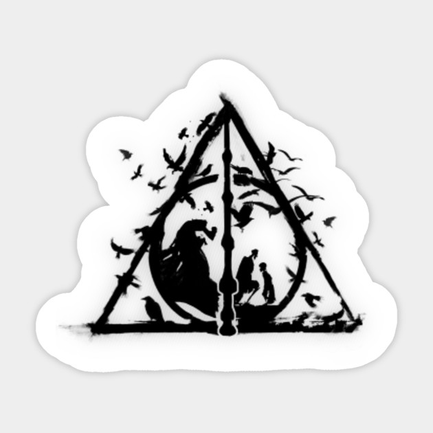 The Brothers Harry Potter Sticker Teepublic Uk
