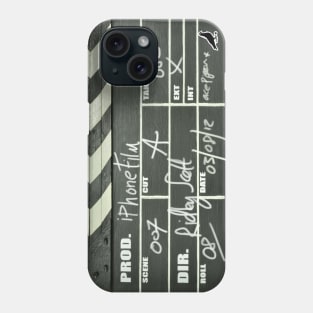 Clapper board 01 Phone Case