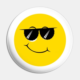 Emoji - Cool face Pin