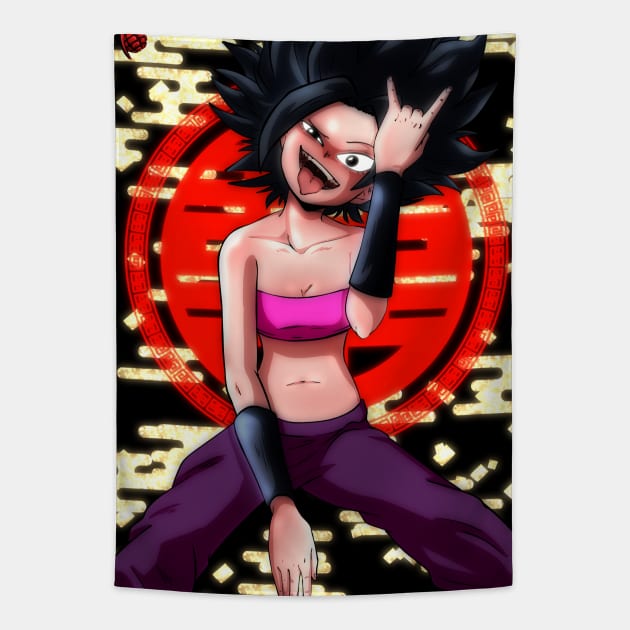 Queen Caulifla Tapestry by Ragnariley