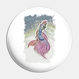 Siamese fighting fish (Betta splendens) / BETTA Pin