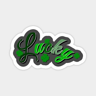 Lucky - St. Patrick's Day Magnet