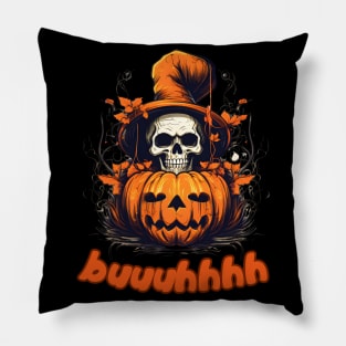 Buuhhhh-Halloween Haunt Pillow