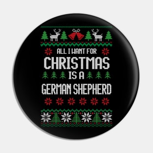 cute German Shepherd Pin