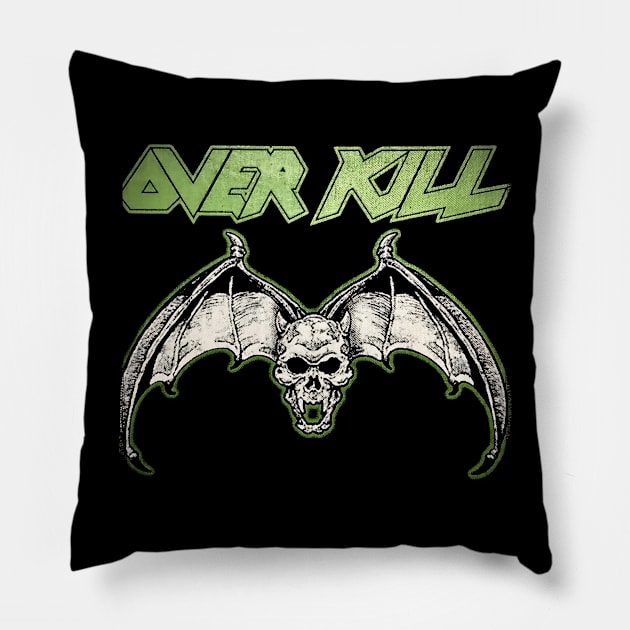 Over Kill Design Pillow by BiteBliss