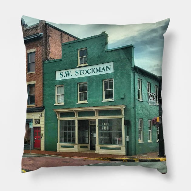 King Street Pillow by pvjaffe