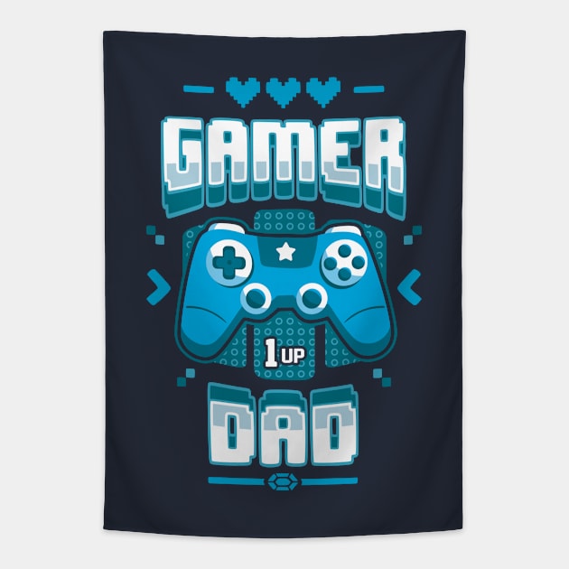 Gamer Dad Tapestry by Olipop