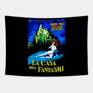 House on Haunted Hill (Italian Poster) Tapestry