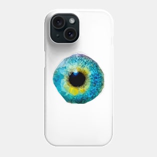 Low Poly Eye Phone Case