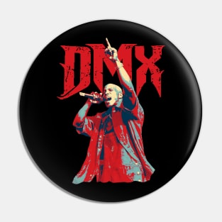 DMX NUMBER ONE RETRO Pin