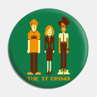 Retro Pixel - The IT Crowd Pin