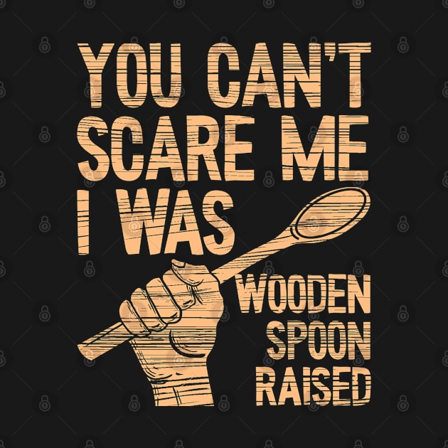 Scared Wooden Spoon (Mono) by nickbeta