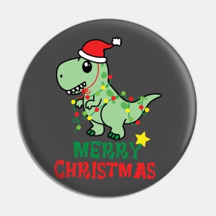 Merry Christmas Dinosaur! Pin