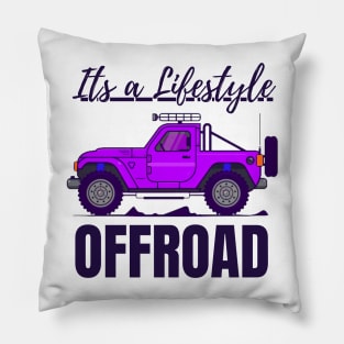 Its a Lifestyle, OFFROAD Pillow