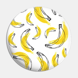 Feel Banana Summer Pattern Pin