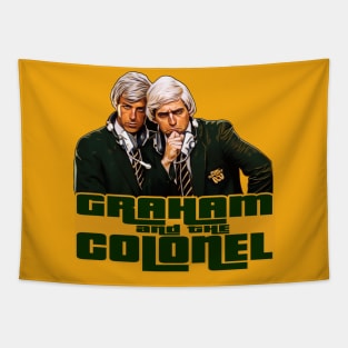 Retro Oz TV - The Late Show - GRAHAM & THE COLONEL Tapestry