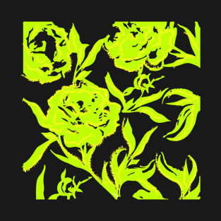 Flower spring fluorescent T-Shirt