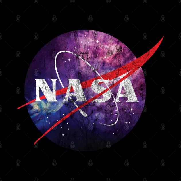 Painted Nebula Logo Vintage by nerdprince