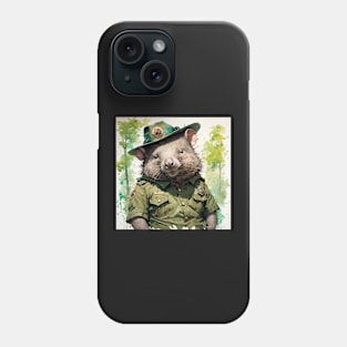 Ranger Wombat Phone Case