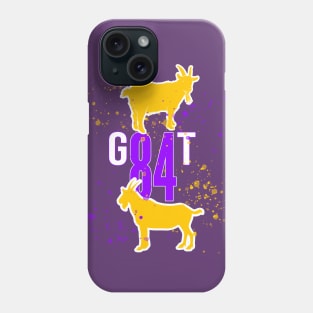 The GOAT- Purple Minnesota Moss Goat Phone Case