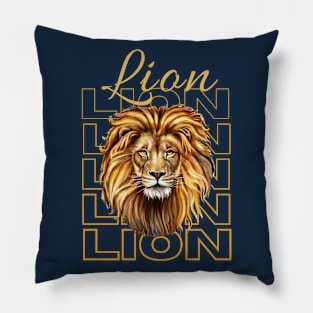 LION | Wear your favorite wild animal Pillow