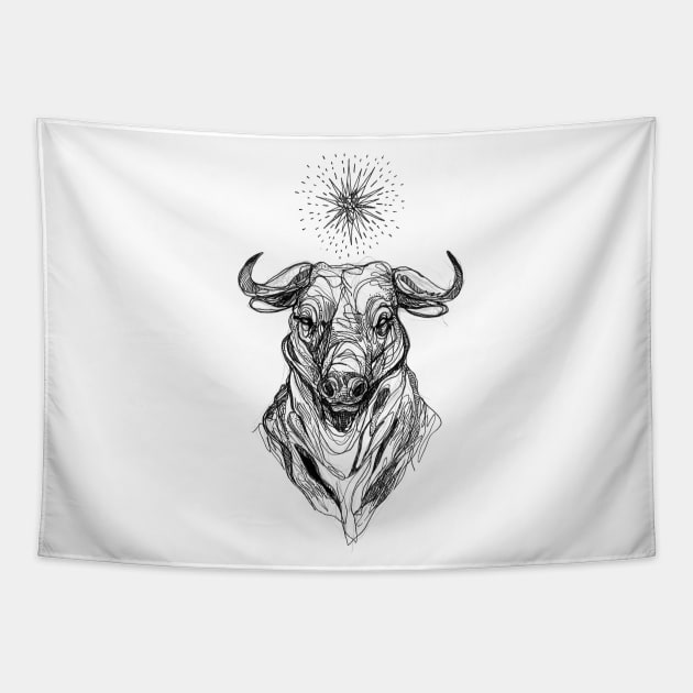 The Bull Tapestry by InkedinRed