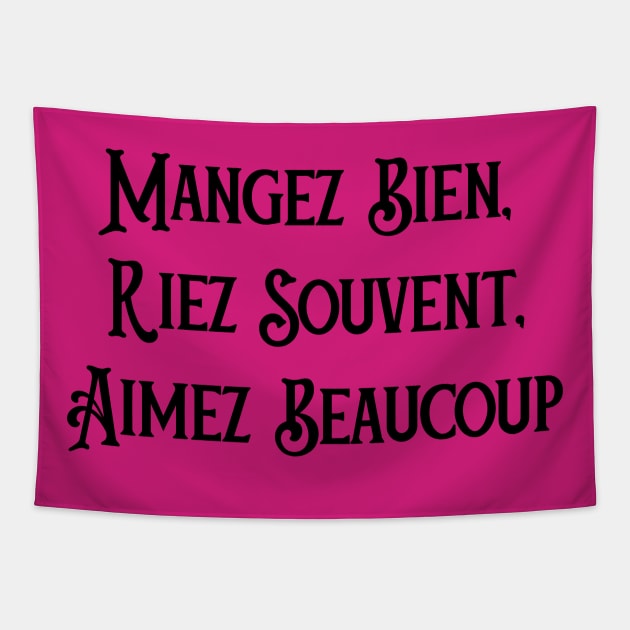 French Gift French Expression Language Lover France Cute Tapestry by InnerMagic