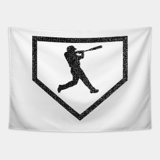 Baseball Home Plate Tapestry