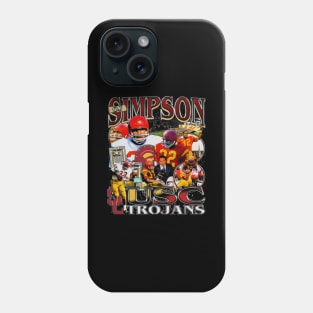 OJ Simpson College Vintage Bootleg By_Libarscal_ Phone Case