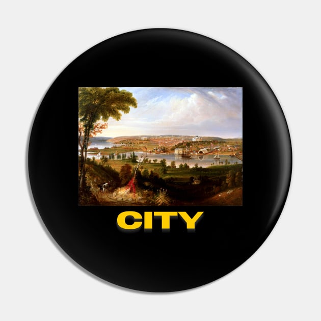 City Pin by Anime