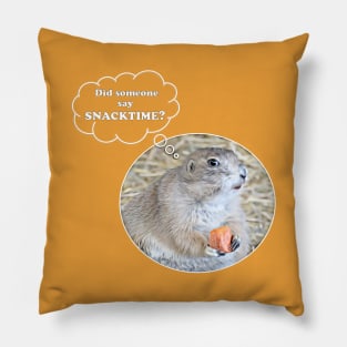 Did someone say Snacktime? Pillow