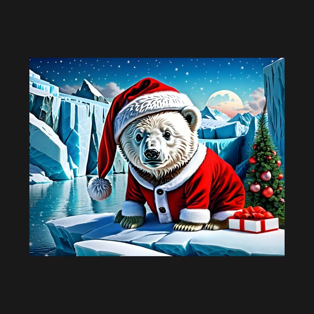 Santa Baby Polar Bear by rturnbow