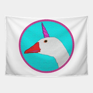 goose unicorn Tapestry