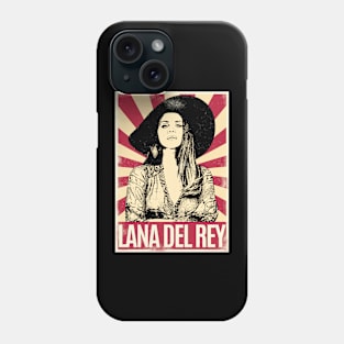 Retro Vintage Lana Del Rey Hat Phone Case