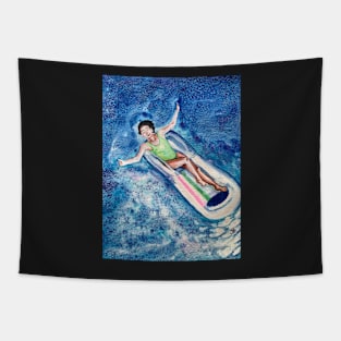 Peacefully floating Tapestry