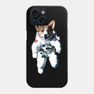 Funny Corgi Astronaut Phone Case