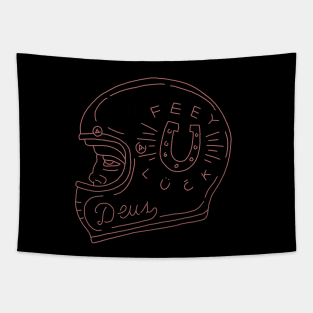 FEEY LUCK and Deus Helmet Home made Tapestry