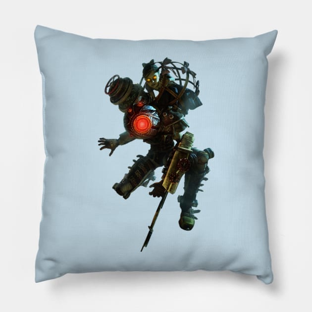 Big Sister Bioshock Pillow by gruntcooker