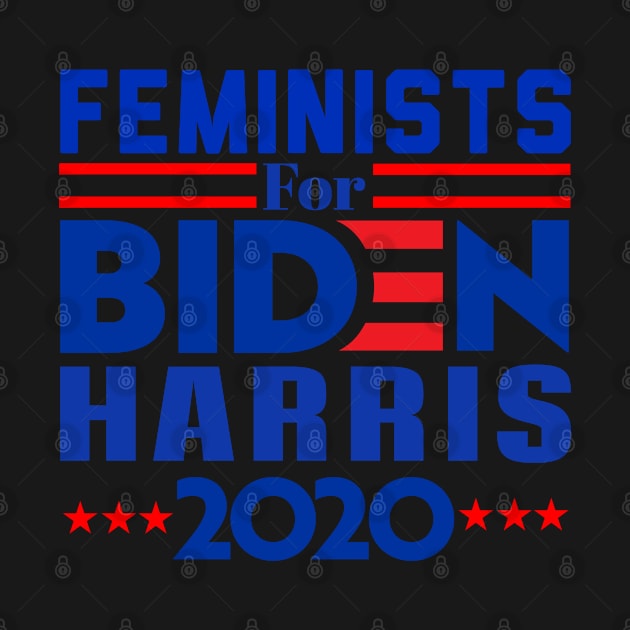 feminists for biden harris 2020 by Kishu