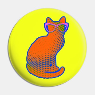 Geeky Cat Pin