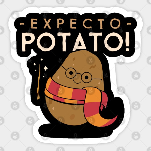 Expecto potato - Harry Potter - Sticker