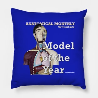 Mr. Guts: Model of the Year Pillow