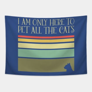 Pet All The Cats 1 Tapestry