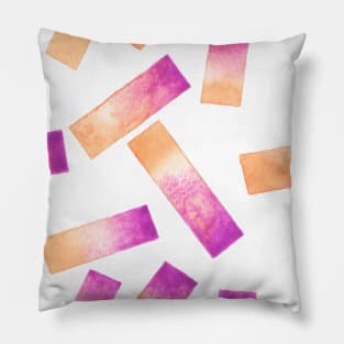 Pattern watercolor 1 Pillow