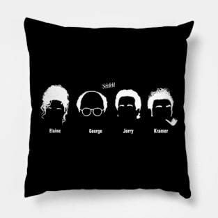 Vintage Seinfeld/// Yadda Yadda Yadda Pillow