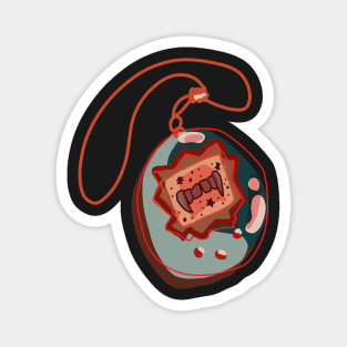 Vampire teeth tamagotchi Magnet