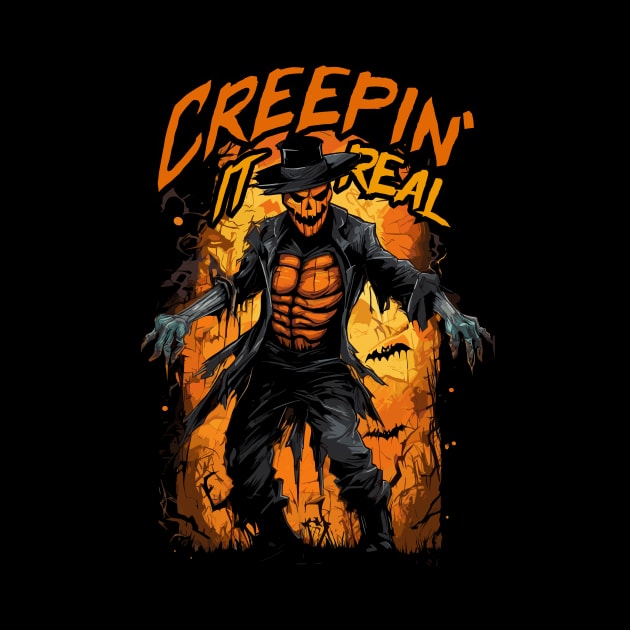 Creepin It Real - Orange You Scared? by SergioCoelho_Arts