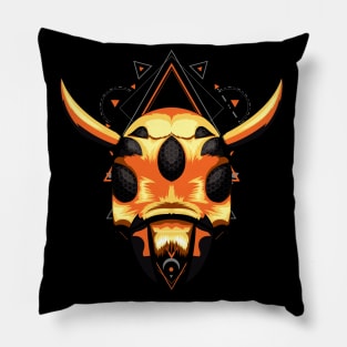 ant retro vintage Pillow